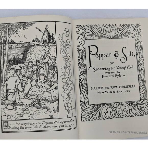 Pepper And Salt Or Seasoning For Young Folk By Howard Pyle Antiquarian 1913 - Picture 3 of 16